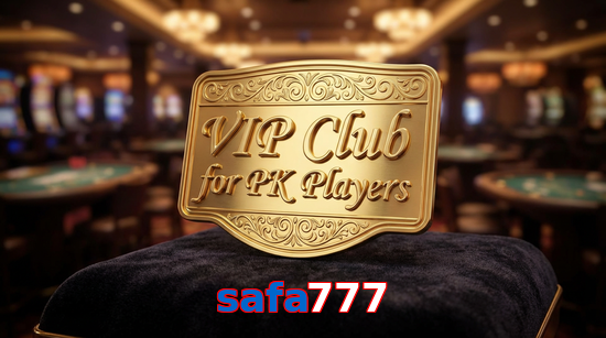 Main screen of Safa777 vip page for PK players